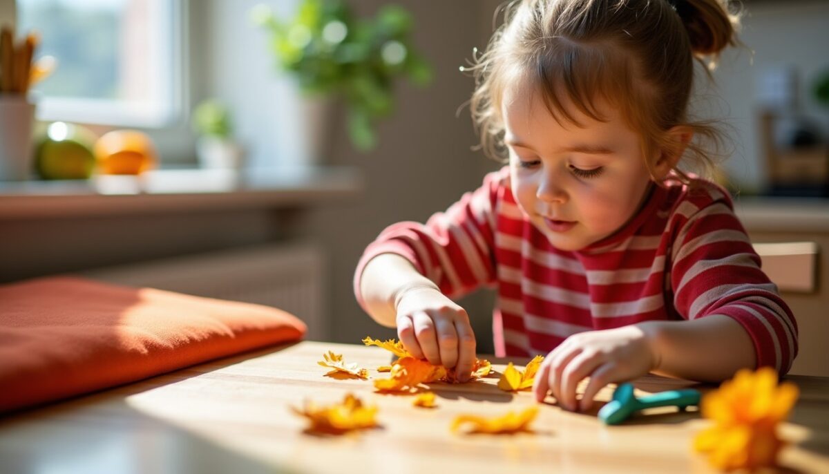 Bricolage d'automne en maternelle : 5 activités ludiques et propres pour stimuler la motricité des tout-petits
